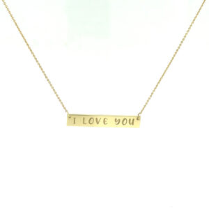Unique Bar Necklace