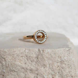 Ring Circle Pavé