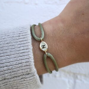 Satijnen armband Ovalia