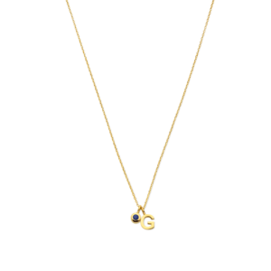 Ketting Milestonetag met hangbedel