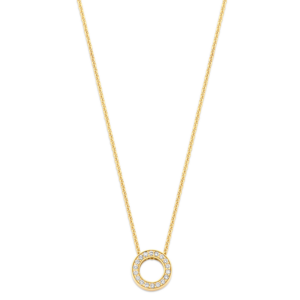 Ketting Circle Pavé big