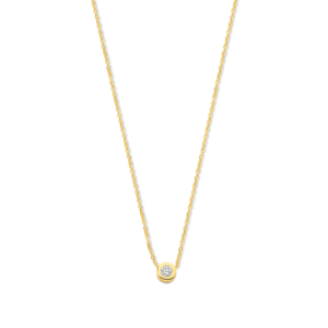 Ketting Diamant glad 003