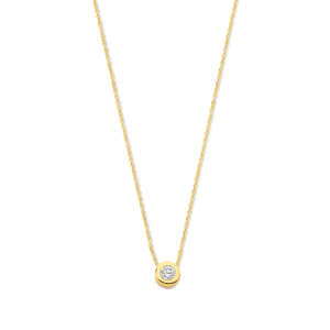 Ketting Diamant glad 010