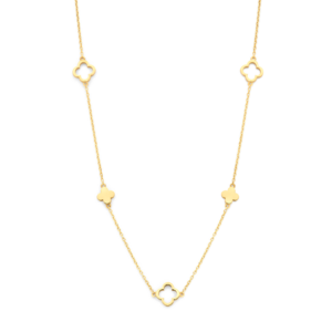 Ketting Golden Leaf 5