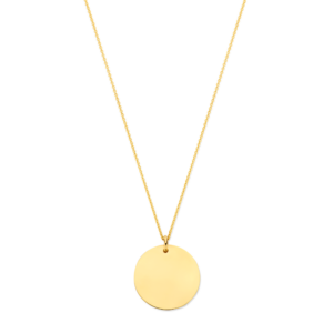 Ketting Graveermunt big