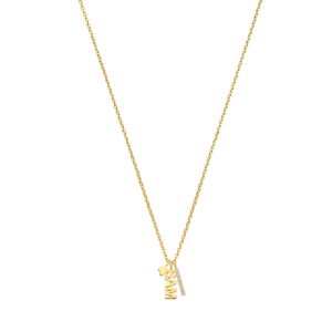 Ketting Hangnametag met bedels