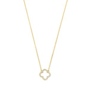 Ketting Leaf Pavé