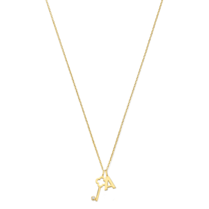 Ketting Hanginitiaal met hangbedel