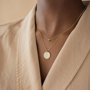 Ketting Vingerafdrukmunt