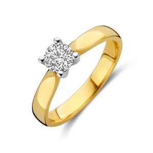 Solitaire ring 0.50 ct Lab Grown