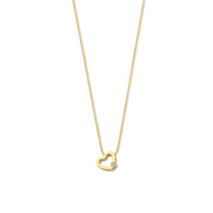 Ketting Symbool Hart open 001
