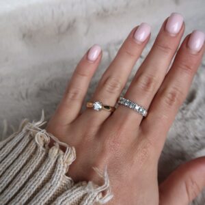 Solitaire ring 0.50 ct Lab Grown