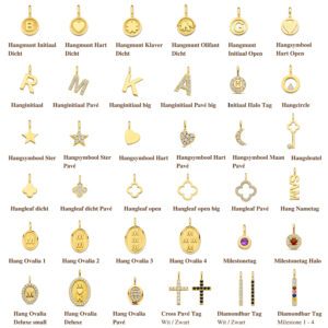 Ketting Diamond met hangbedels