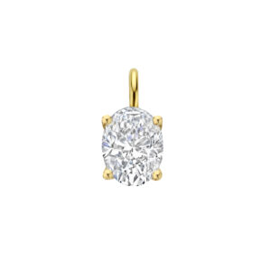 Hanger Oval Cut 0.50 ct