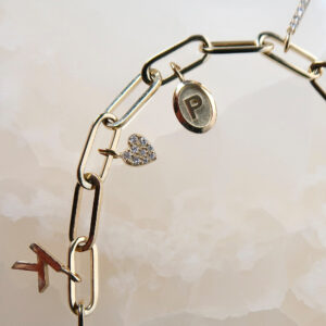 Hangsymbool Hart Pavé