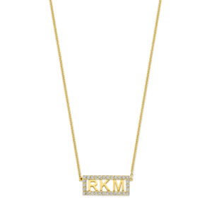 Ketting Capture Pavé Initiaal 3