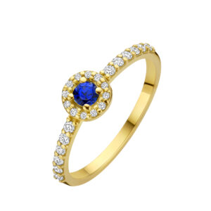 Ring Milestone Halo Pavé
