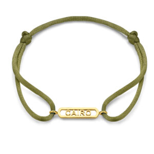 Satijnen armband Bend