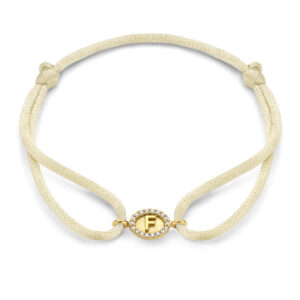 Satijnen armband Ovalia Deluxe