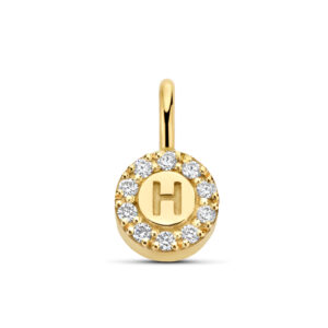 Ketting Initiaal Halo Tag 2