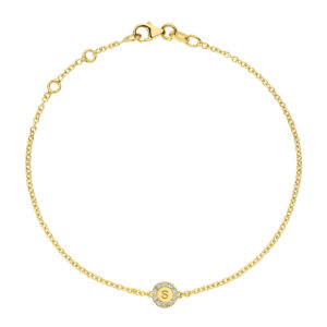 Armband Initiaal Halo