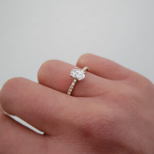 Ring Ovaal Pavé