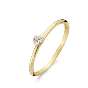 Ring zirkonia glad
