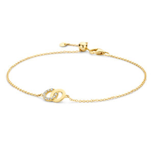Armband zirkonia rond 2