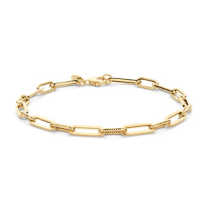 Schakelarmband Paperclip