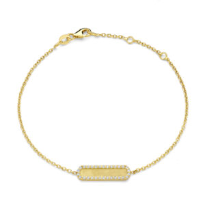Armband Bend Memory Pavé