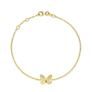 Armband Vlinder Touch Pavé
