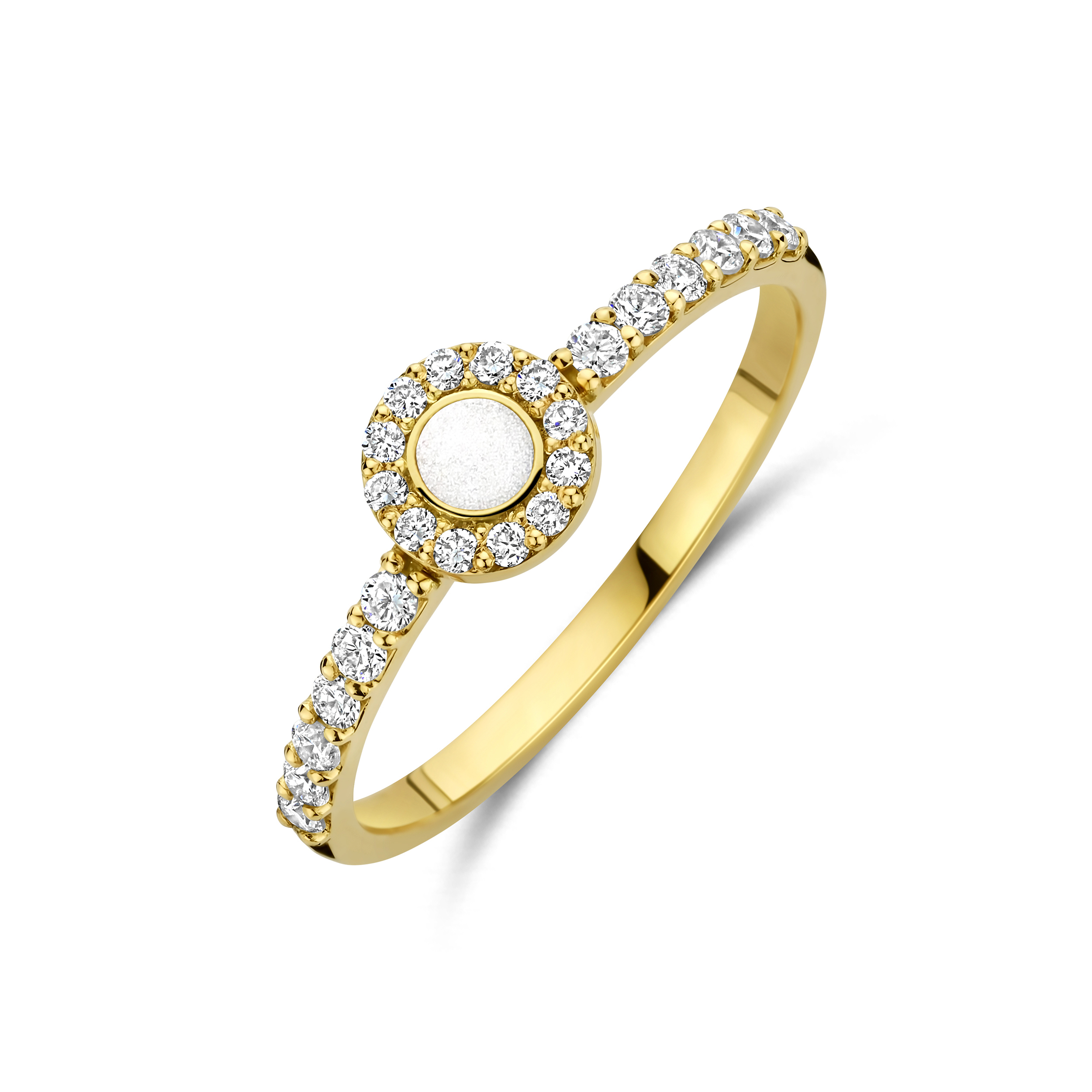 Ring Memory Pavé - Goudsmid Wouters