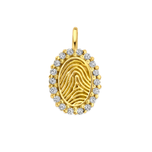 Hang Oval Touch Pavé